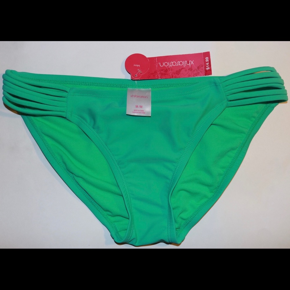 Aqua/Green Swim Suit bottom M